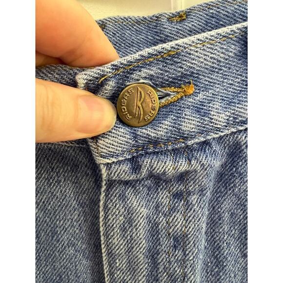 Lee Denim Riders Vintage Women's 29 X 29 in Jeans 90s Style High Rise Tapered - Picture 5 of 12